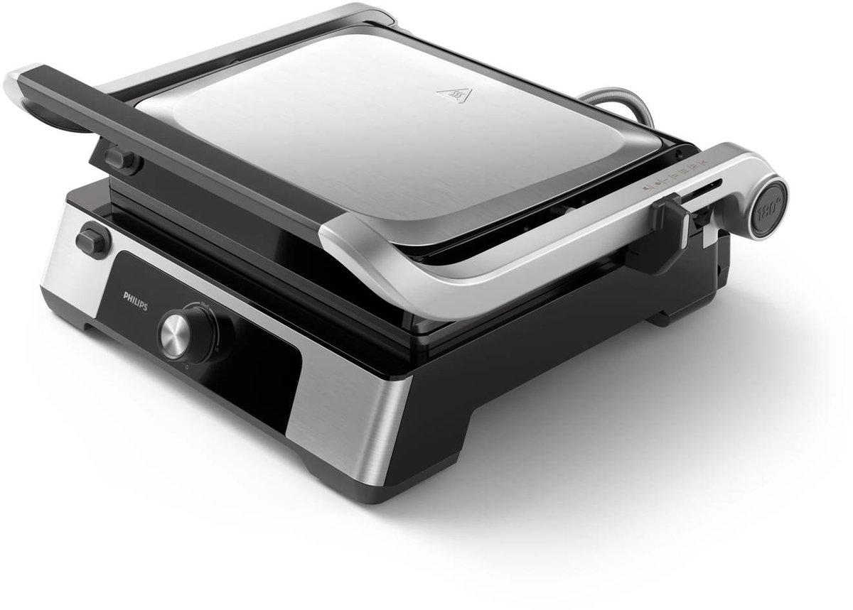 Philips HD6301/90 contactgrill 2200W met uitneembare platen