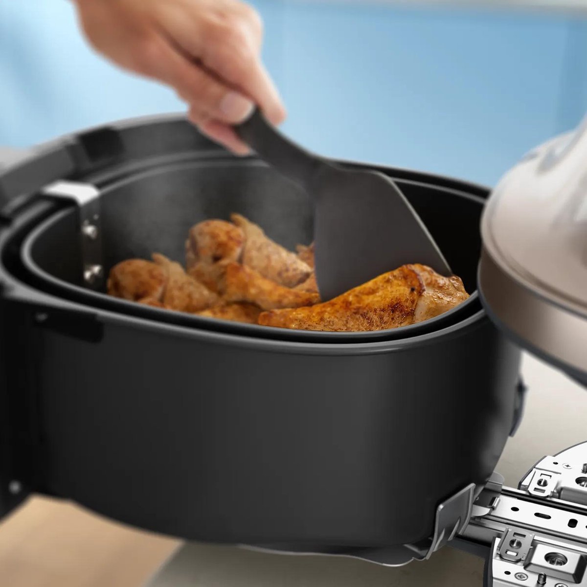 Philips 5000 series Airfryer - NA547/07 - Stoomfunctie en uitschuifbare rail - 7,2 l - HomeID — afbeelding 5