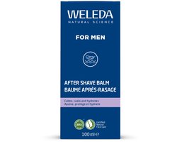 WELEDA Men Aftershave Balsem - Rozemarijn - Hydrateert & Verfrist - Kalmeert & Beschermt De Huid Na Het Scheren - Brengt Gevoelige Huid Tot Rust - 100% Natuurlijke Ingrediënten - 100ml