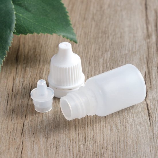 ONF3 - Druppelflessen 5ml - Lege squeeze flessen - Flexibel - Handig voor vloeistoffen - Ideaal voor knutselen - Geschikt voor hobbygebruik van Merkloos — afbeelding 5