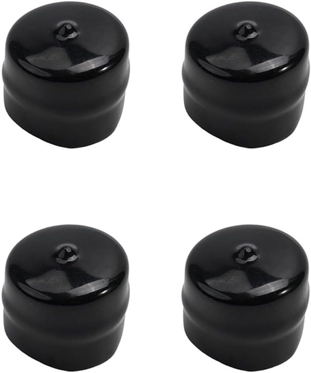 Set van 4 rubberen wielnaafdoppen voor tuinmachines en grasmaaiers, geschikt voor LT100, LT125, LTH120, LTH130, YT150, YT160, YT180 en YT2042 series