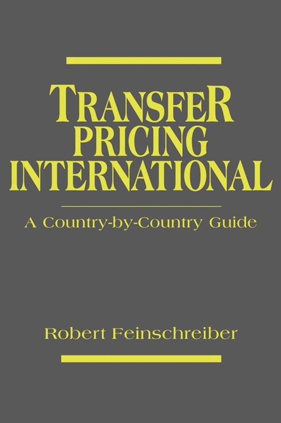 Transfer Pricing International - cover