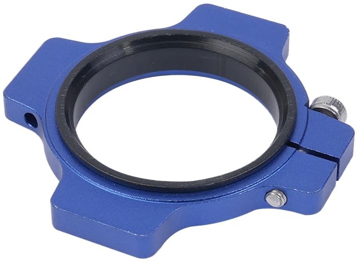 Dailygoody - Voorspanregelaar - Fietskrukregelaar - Duurzaam aluminium - Blauw - Nauwkeurige instelling - Voor racefietsen en mountainbikes - 1,14 inc