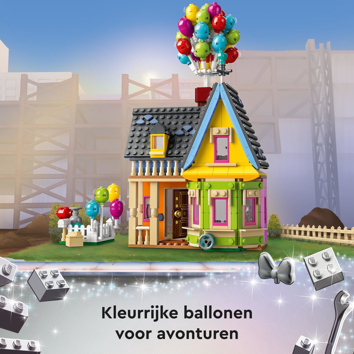 LEGO Disney en Pixar Huis uit de film 'Up' Disney's 100e Verjaardag Serie Speelgoed Modelbouwset - 43217 — afbeelding 11