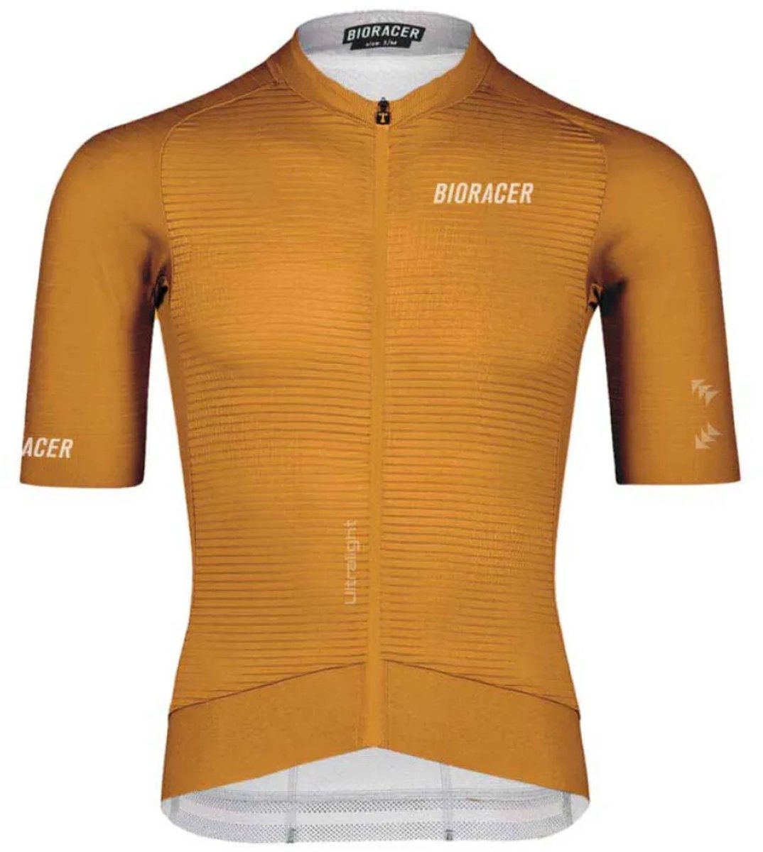 Bioracer Epic Ultralight Korte Mouw Wielertrui Oranje XL Man