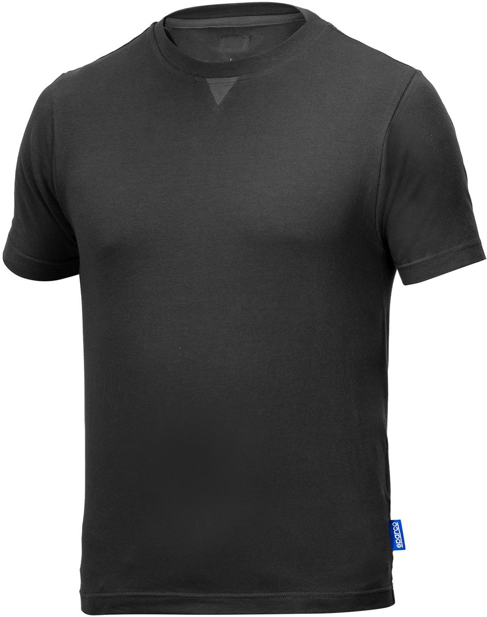 Sparco Grit Lincoln T-Shirt - Grijs/Marineblauw