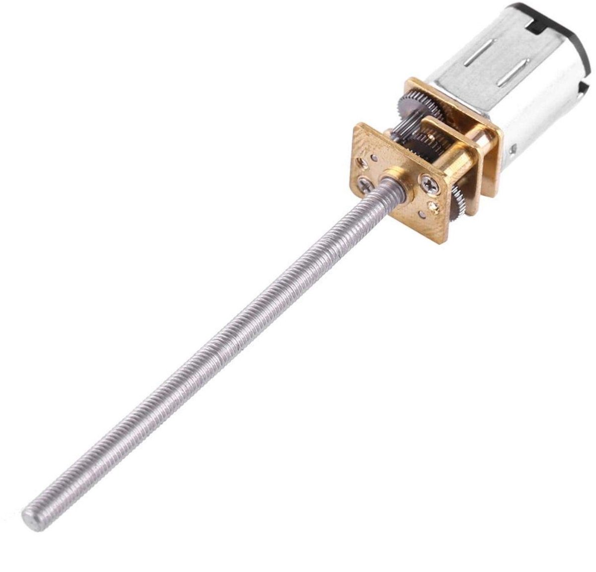 Allecto - 6V Gear Motor - 55mm Draaduitgang - 30-500RPM - krachtig - geschikt voor verschillende toepassingen - efficiënt - perfect voor hobbyproje...