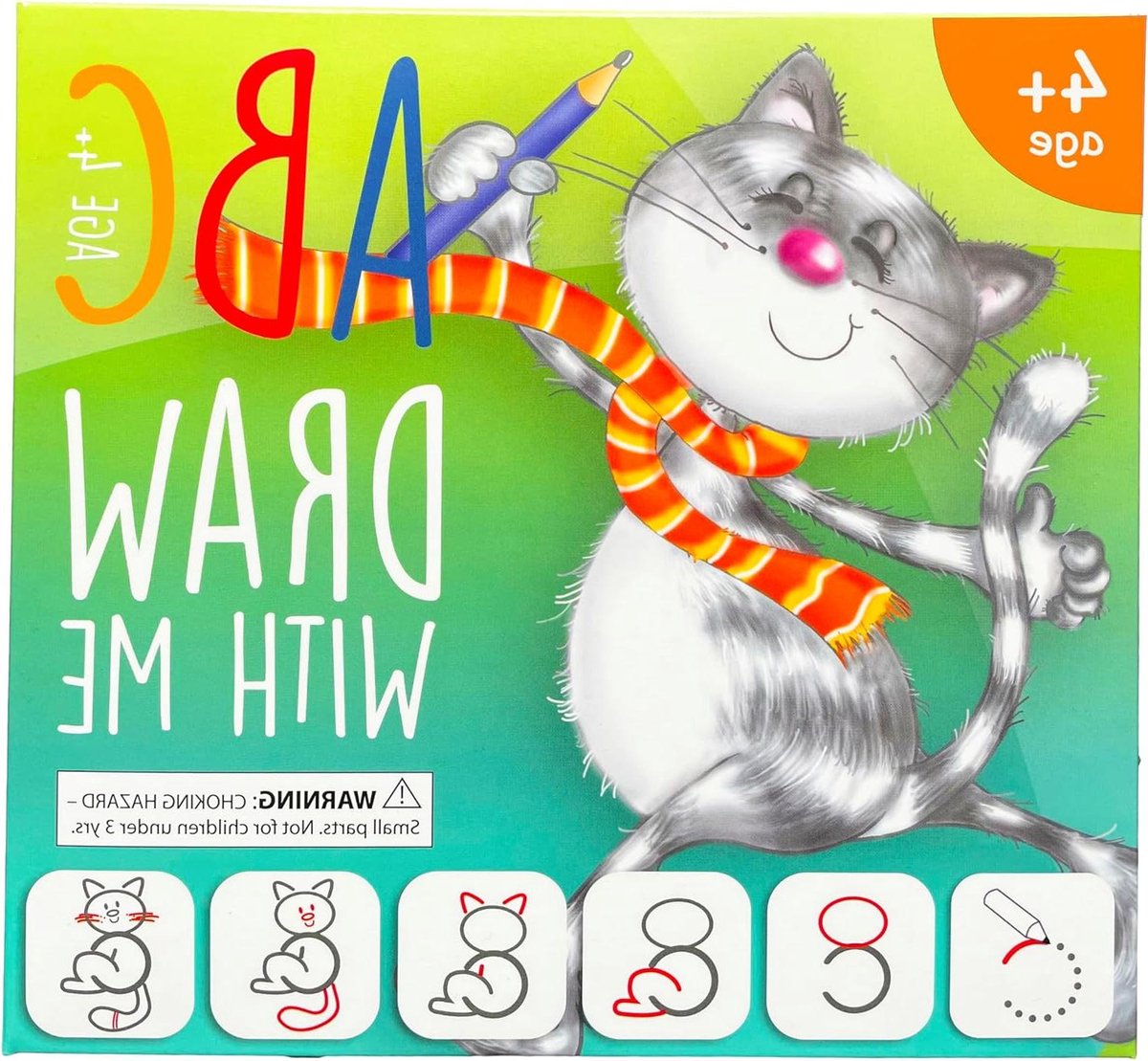 Alfabet Leren Set - Letters Traceren - Vroeg Leren - Herbruikbare Flashcards - 26 Kaarten - Multicolor