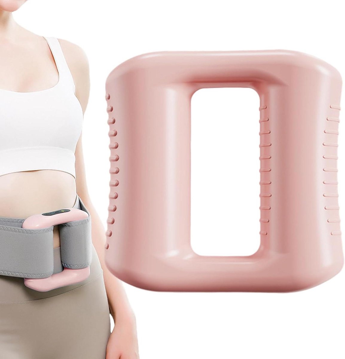 Spier Massageapparaat - Elektrische Massager - Gerichte Ontspanning - Geluidsarm Ontwerp - 135x136 mm - Zwart