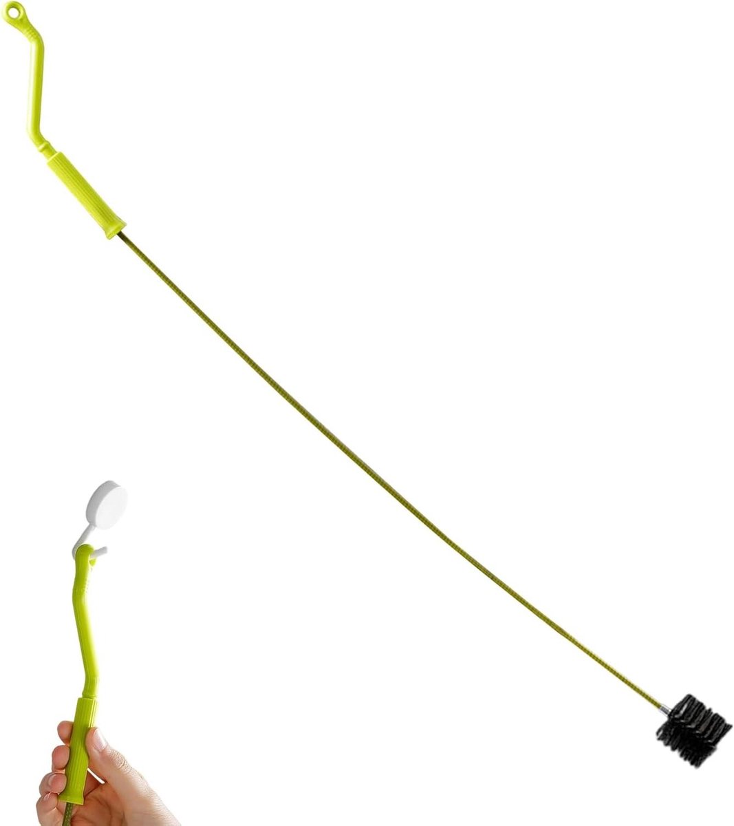 Afvoerslang Reiniger - Pijpen Ontstopper - Verstopping Verhelpen - Flexibele Borstel - 54 cm - A