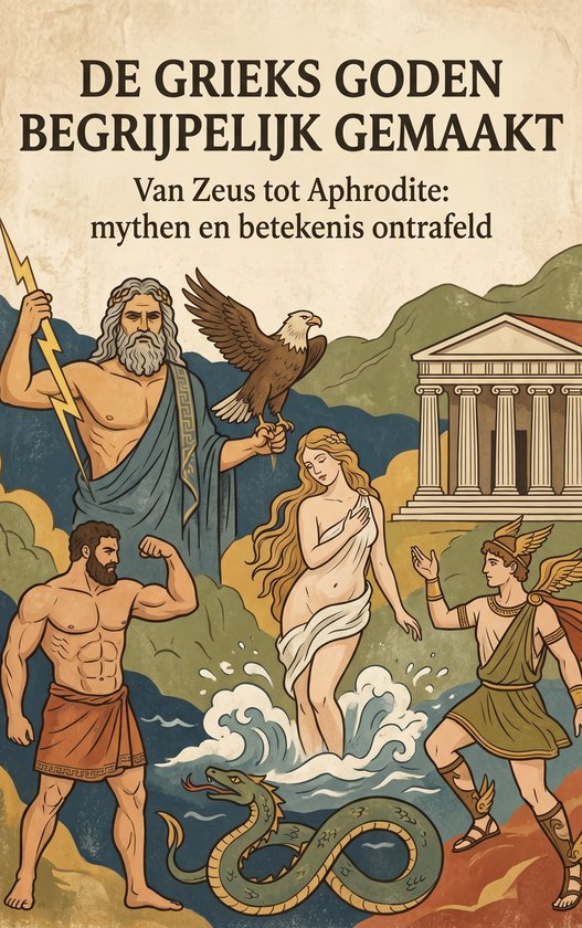 De Griekse Goden Begrijpelijk Gemaakt - cover
