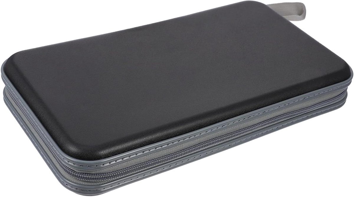 Cd-schijfhouder - Dvd-organizer - Schijven Opbergen - Grote Capaciteit - 80 Stuks - Zwart