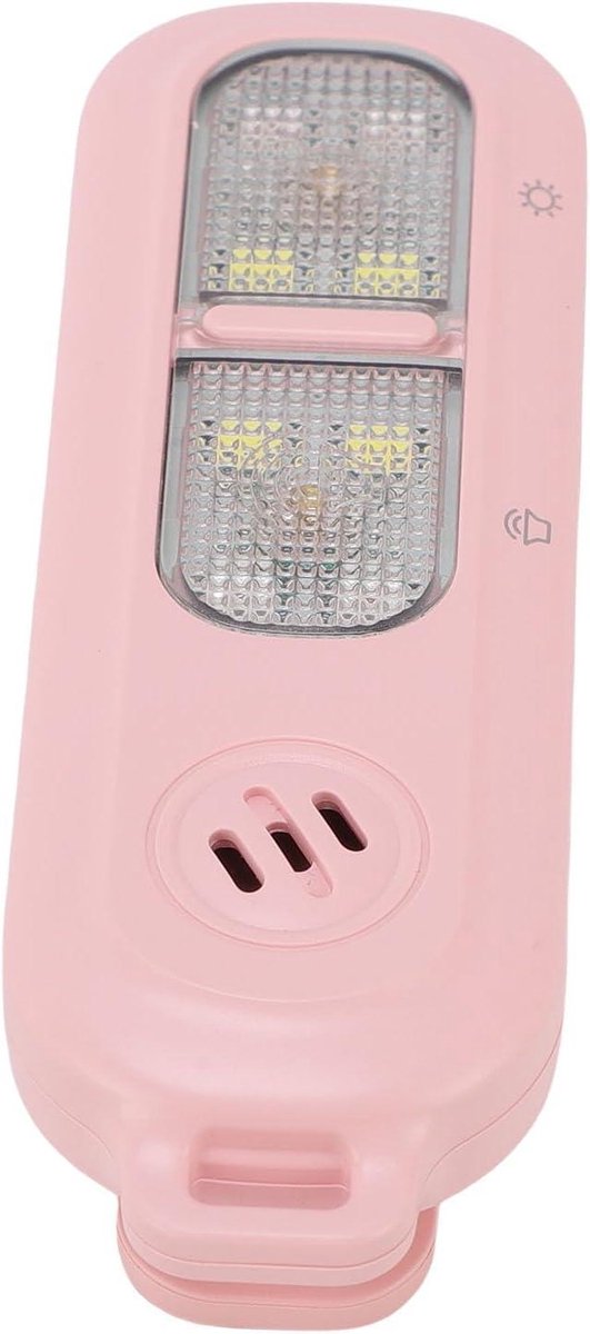 Beveiligingsalarm Sleutelhanger - Persoonlijk Alarm - Noodsituatie Alert - 130 DB Sirene - 9x6x2 cm - Roze