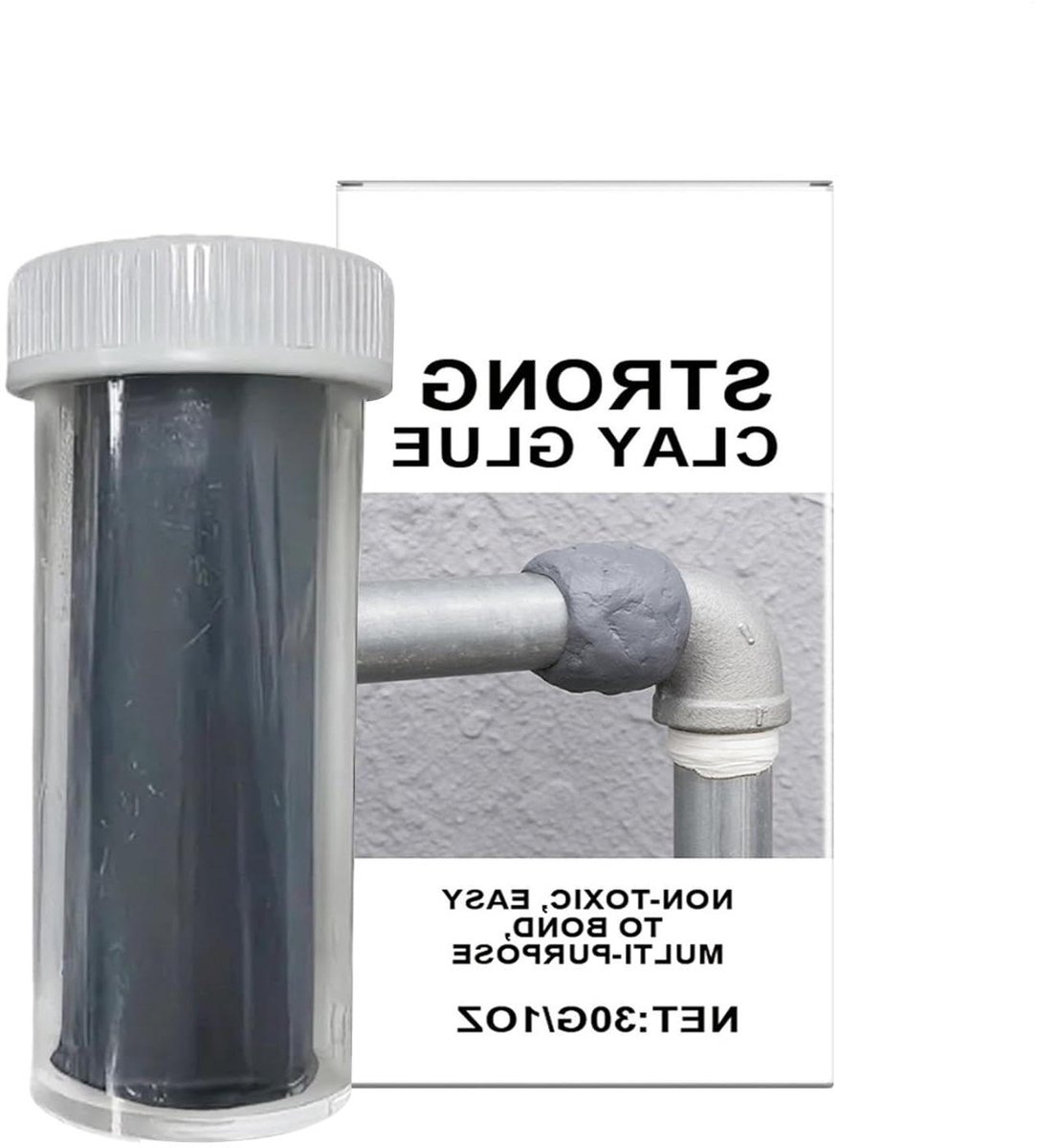 Reparatielijm Keramiek - Epoxy Klei - Muren Tegels Herstellen - Waterdicht Hittebestendig - 30 gram - Wit