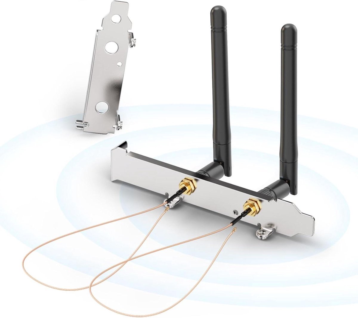 Draadloze Antenne Kit - WiFi Versterker - Netwerkverbetering - Dual Band Ondersteuning - 2 Stuks - Zwart