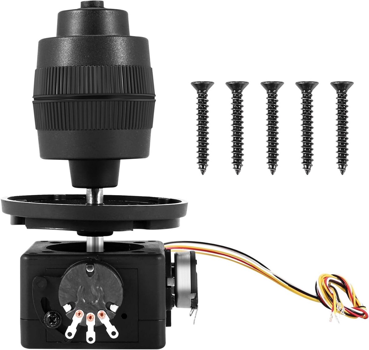 Joystick Potentiometer - Tuimelcontroller - Besturingstechniek - 4-assige bediening - 10K Ohm - Zwart
