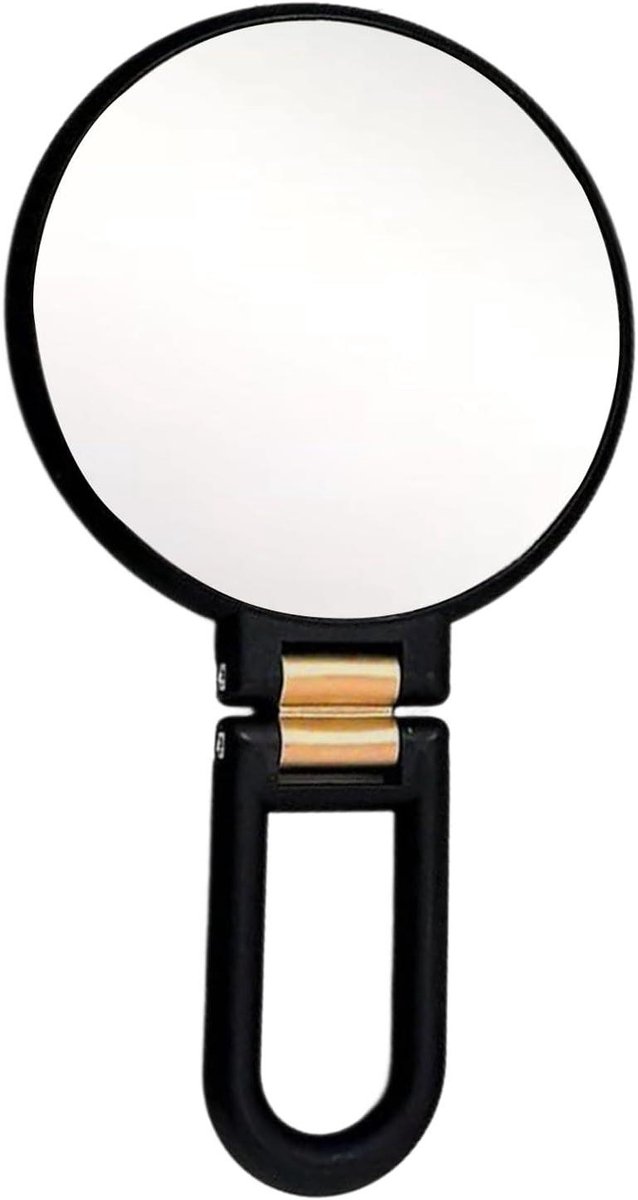 Draagbare make-up spiegel - Vergrotende spiegel - Nauwkeurig opmaken - 50x vergroting - 17 x 165 cm - Wit