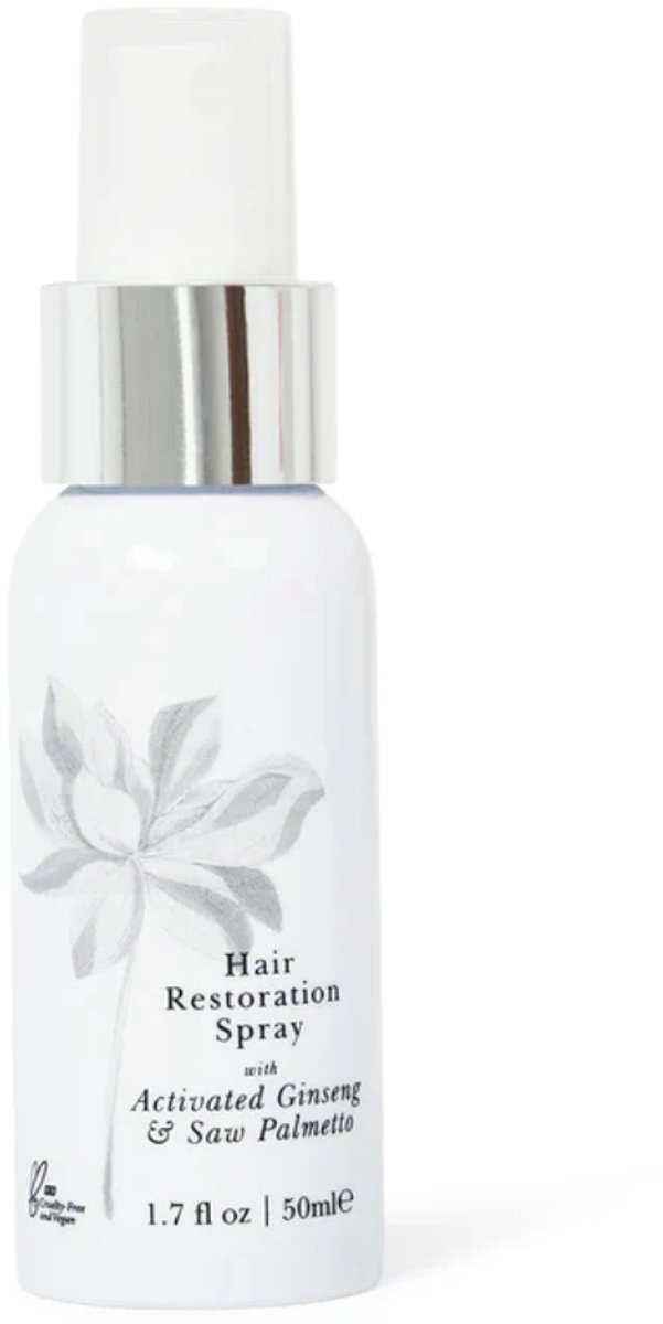 White Lotus Activated Ginseng & Saw Palmetto Hair Spray 50ml