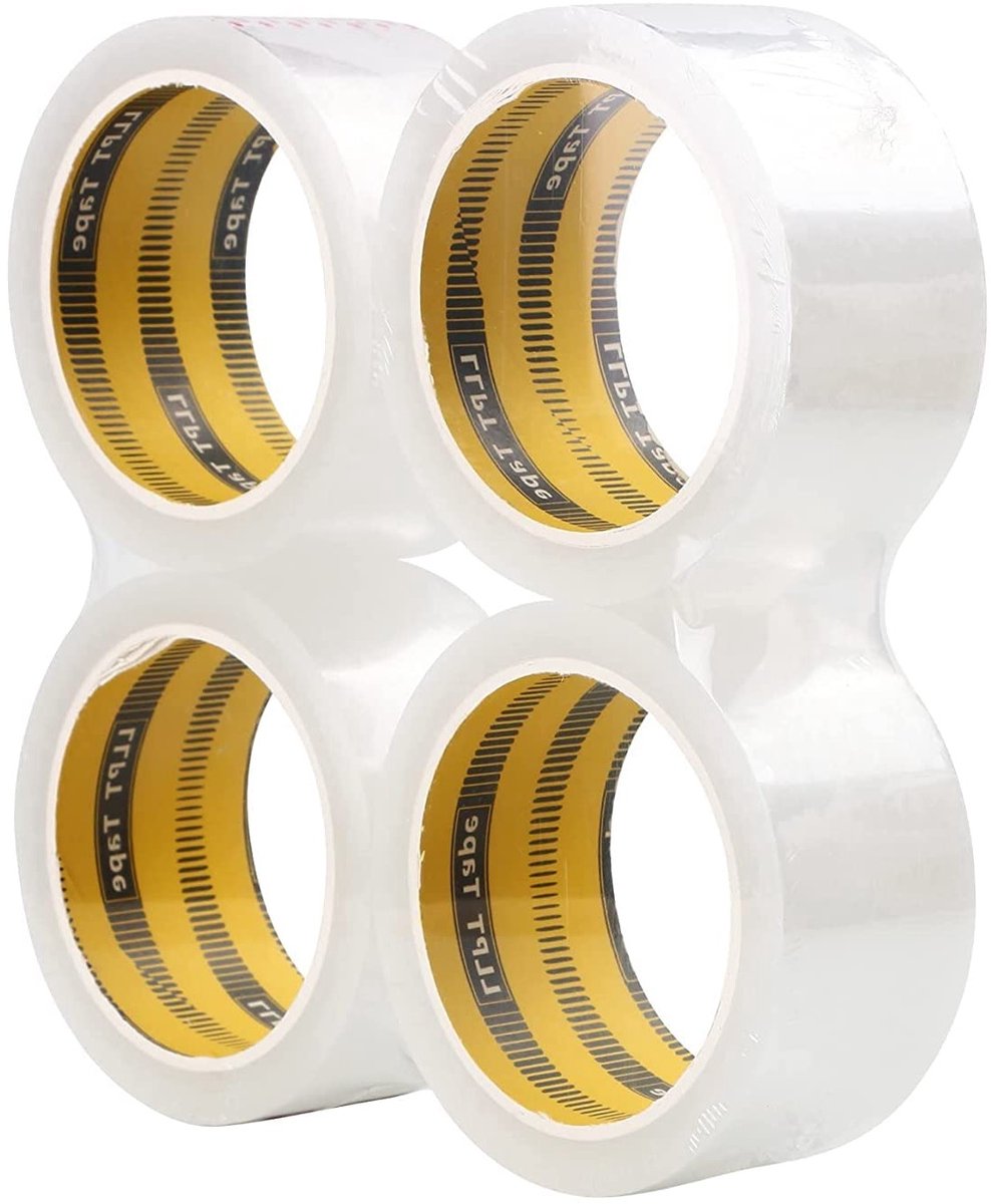 Verpakkingstape 48mm x 60m - Sterke Transparante Tape voor Verzenddozen, Verhuizen en Opslag