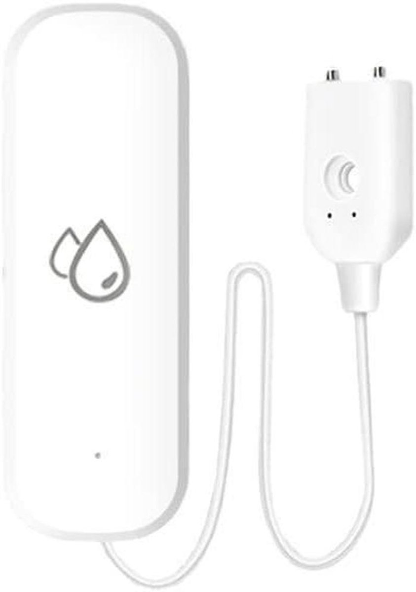 Waterlekkage Sensor - Overstromingsdetector - Huis Beveiligen - App Meldingen - 8x5x2 cm - Wit