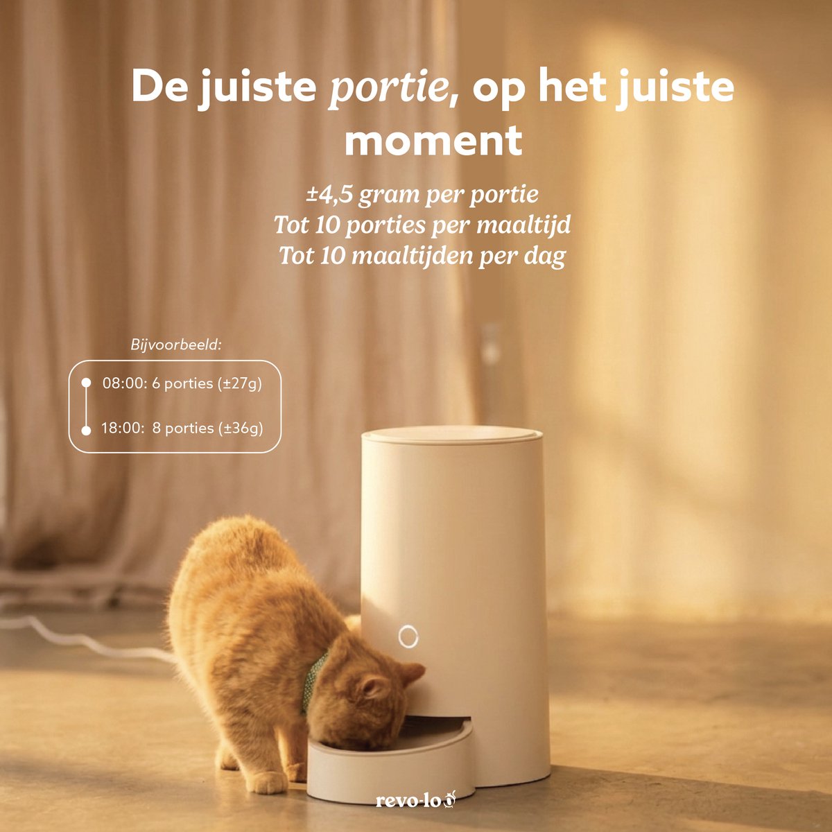 Revo-loo Serve - Automatische Voerbak Kat thumbnail 5
