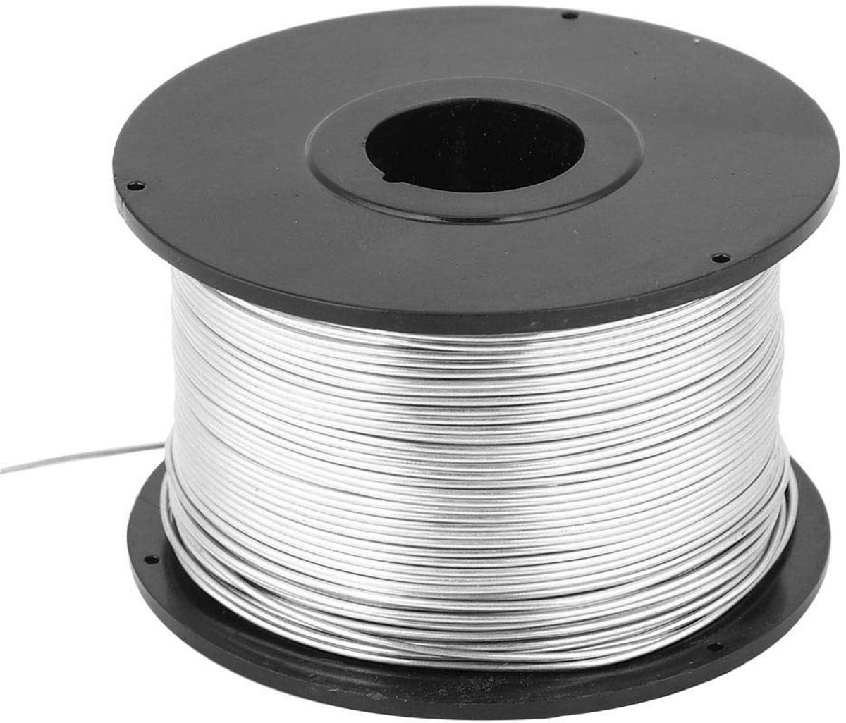 Pack van 4 x 110 m Staal Tie Wire 0.8 mm voor Bevestigen van Automatische Stangen