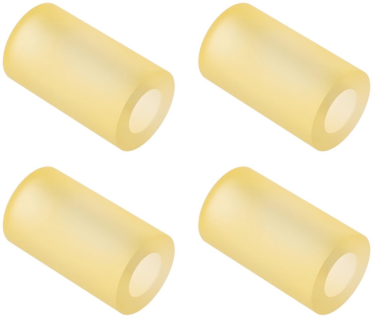 aladdien - Printer Feed Roller - Rubber Band - 4x Set - Voor Fujitsu fi-4120C en fi-4220C - Onderdeel - Vervangend - Geschikt voor scanner - Zwart