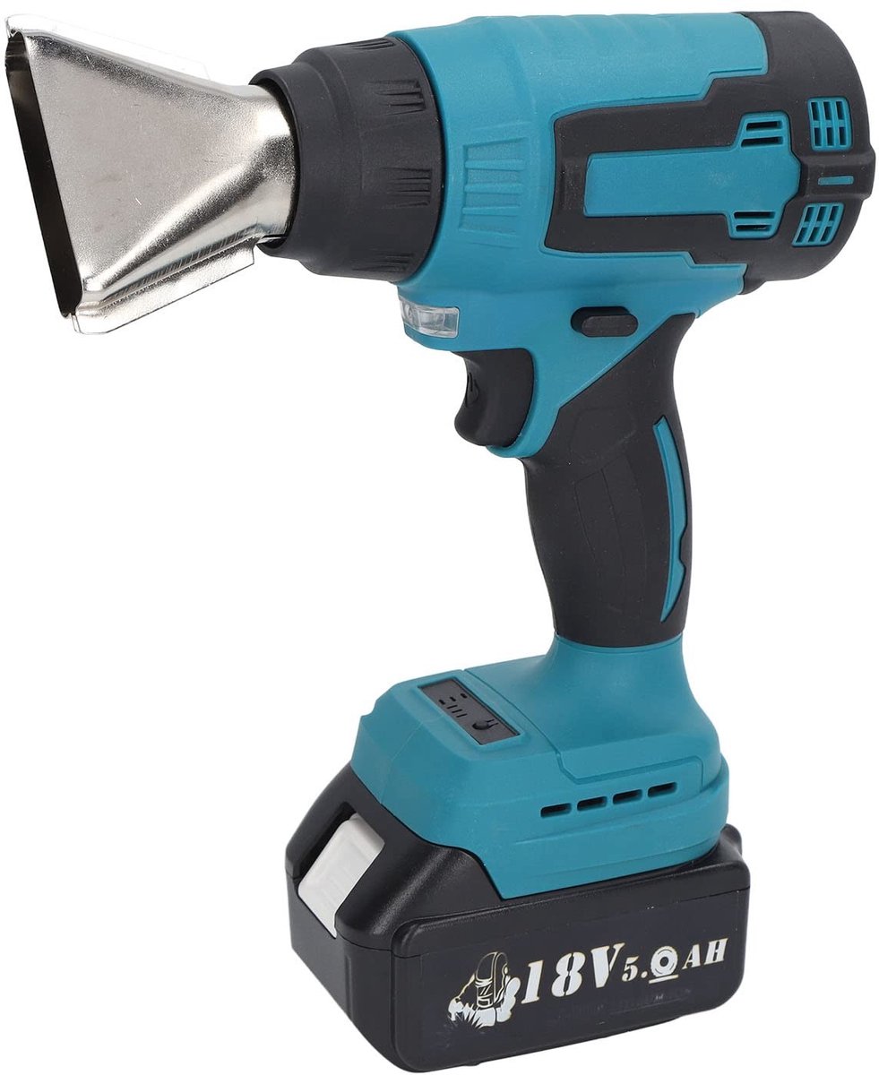 ONF3 - Draadloze Warmeluchtpistool - 2 Temperatuurinstellingen - Rechargeable 380°C - Met Nozzles - Voor Hobby en Klusprojecten - Handig en Effi...