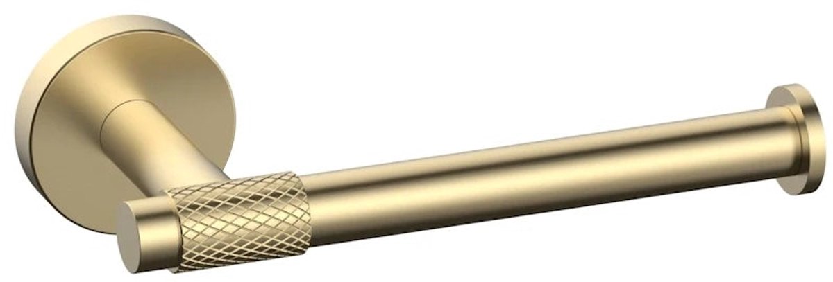 DutchLine - Grip Toiletrolhouder – Geborsteld messing Goud