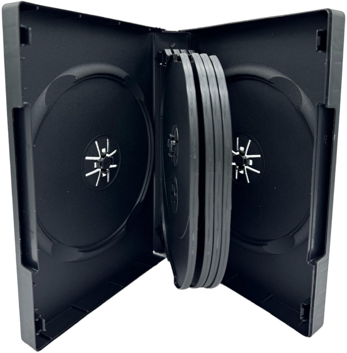Allecto - CD DVD Blu-ray Opbergdoos - Multifunctionele Schijf Case voor 10 Schijven - Beschermende Plastic Hoes - Ideaal voor Organisatie - Compac