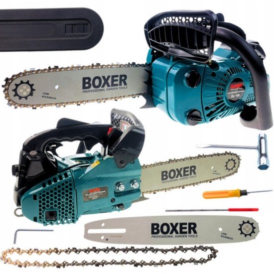 Boxer Kettingzaag 25.4cc - Kettingzaag benzine - Incl. Zaagblad & Ketting