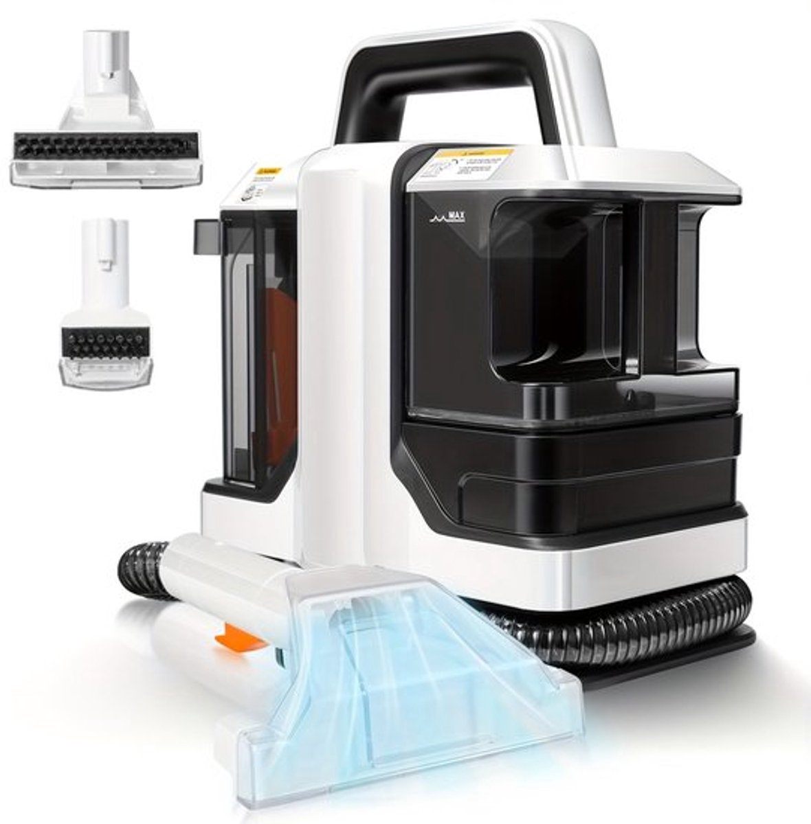 Tapijtreiniger – Vlekverwijderaar – Spot Cleaner – Tapijtreiniger Handheld – Stofzuiger Voor Stoffering – 750W Krachtige Motor – Compact Draagbaar Design