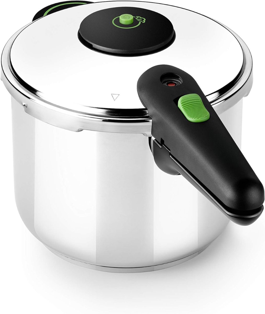DYNA® Snelkookpan Inductie - Slowcooker - Snelkookpan Elektrisch - 6L - Zilver - 41cm x 27cm x 25cm; 1 kg