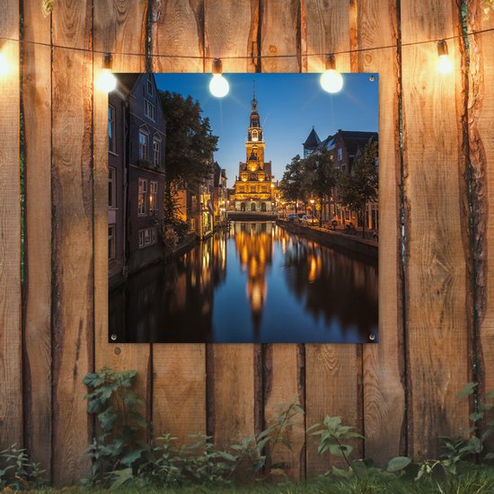 Nappe de jardin Alkmaar - Canal - Nuit - 100x100 cm