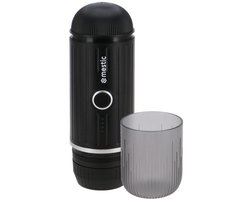 Mestic MK-90 – Draagbaar Koffiezetapparaat – Met Ingebouwde Batterij – Voor Capsules en Gemalen Koffie