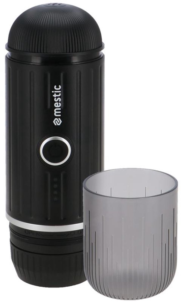 Mestic MK-90 – Draagbaar Koffiezetapparaat – Met Ingebouwde Batterij – Voor Capsules en Gemalen Koffie