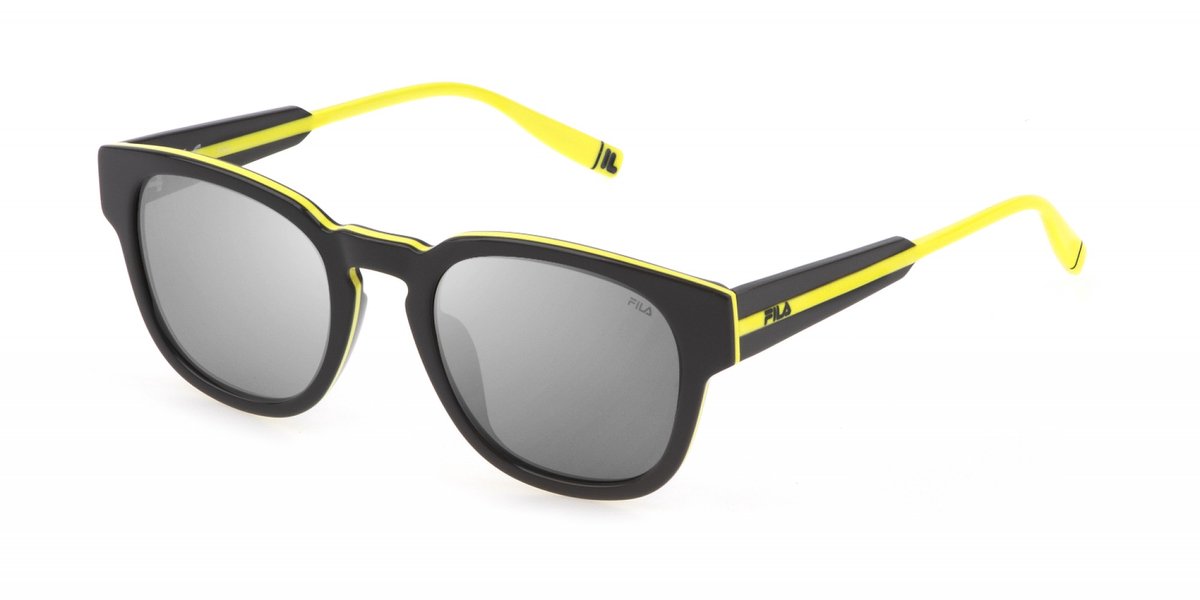 Fila SFI310V Top grigio+giallo lucido 51/21/140 UNISEX Zonnebrillen