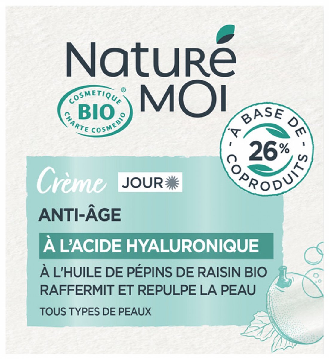 Naturé Moi Biologische Anti-Ageing Dagcrème 50 ml