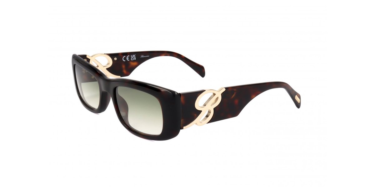 Blumarine SBM838 Shiny dark havana 54/20/140 WOMAN Zonnebrillen