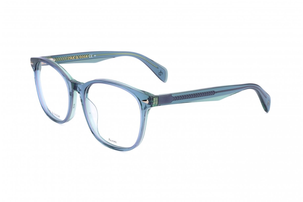Rag & Bone RNB3017 Blue 51/18/140 WOMAN Brilmonturen