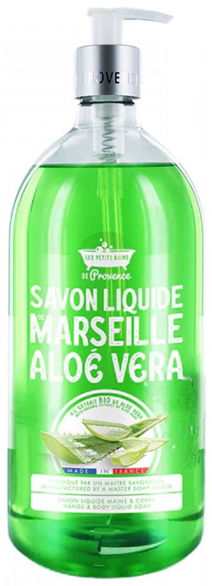 Les Petits Bains de Provence Aloë Vera Marseille Zeep 1 L