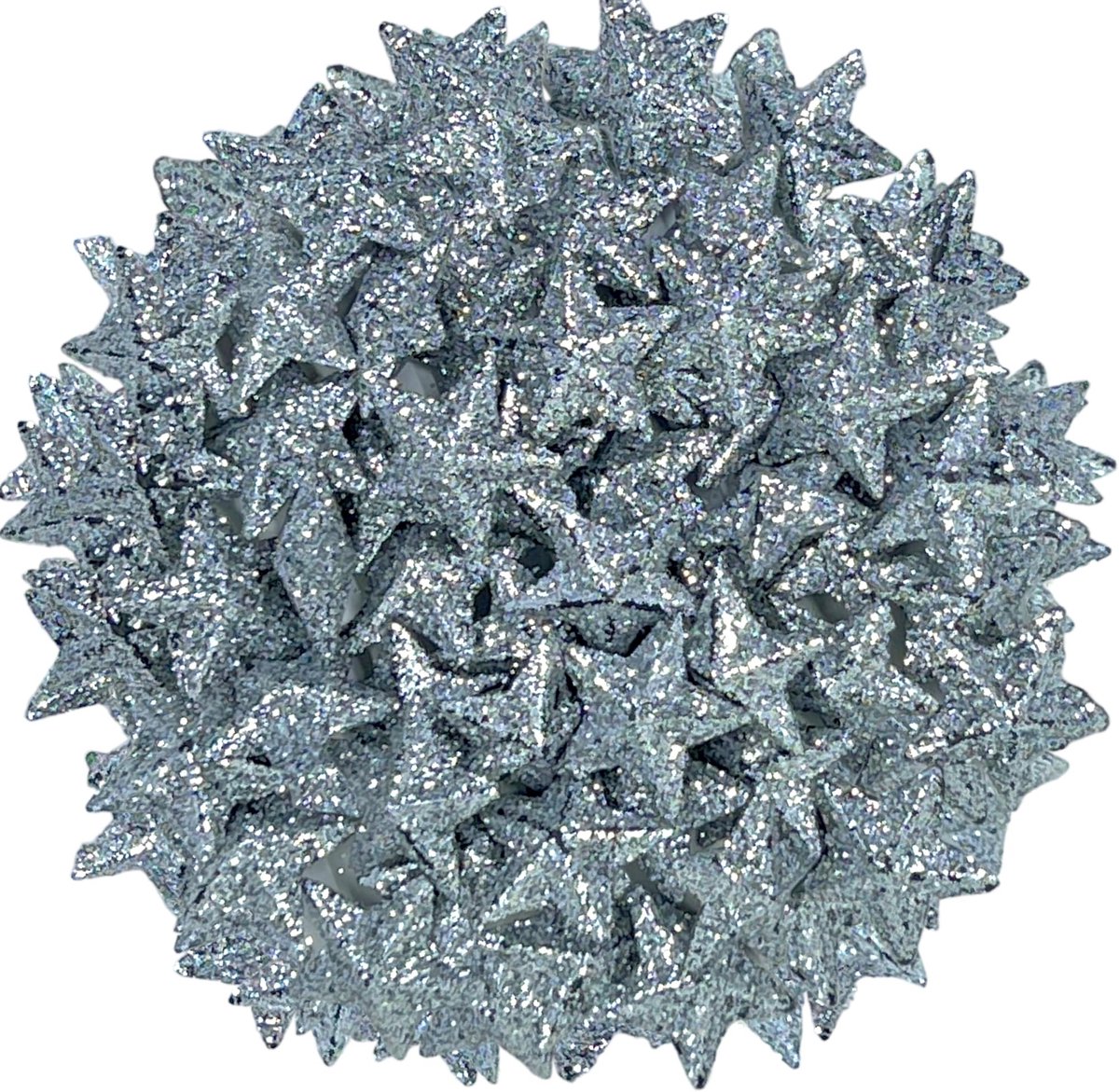 MIJOMA 3D Glitter Sterren Tafeldecoratie - Perfect voor Feestelijke Gelegenheden