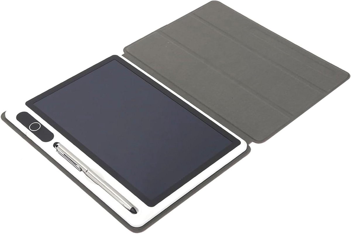 LCD Schrijfbord - Notitieblok Tekentablet - Aantekeningen Maken - Inktvrij Schrijven - 9 inch - Rood