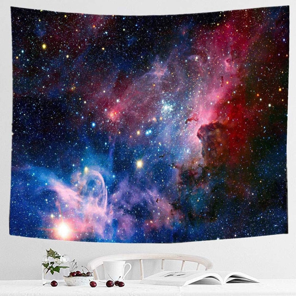 ONF3 - Tapestry - Bohemian - Uniek design - 180 x 230 cm - Wanddecoratie - Geschikt voor woonkamer en slaapkamer