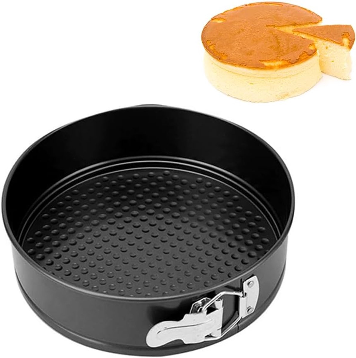 Ronde Springvorm 20 cm Anti-aanbaklaag Bakvorm voor Taart en Cake