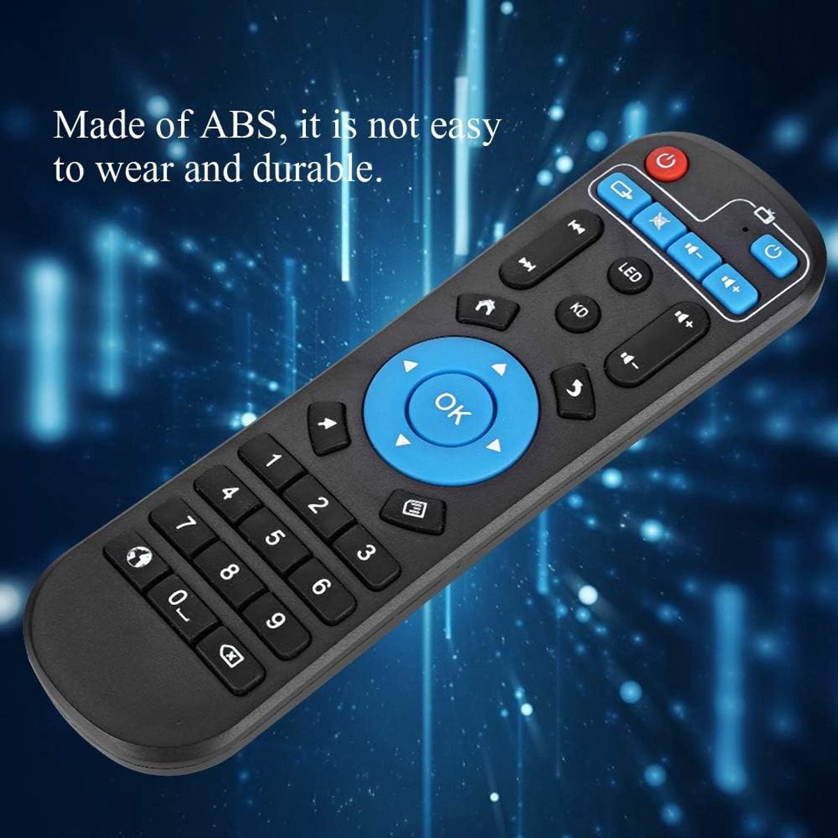 Afstandsbediening Set-top Box - STB Controller - TV Bediening - Direct Gebruik - 15.6 x 4.3 x 2 cm - Zwart