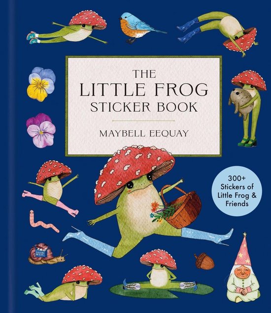 The Little Frog Sticker Book: More Than 700 Stickers! - cover