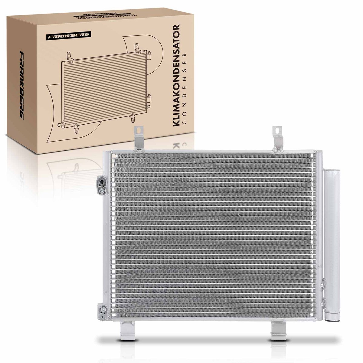 Frankberg 1x condensor airconditioning voor Opel