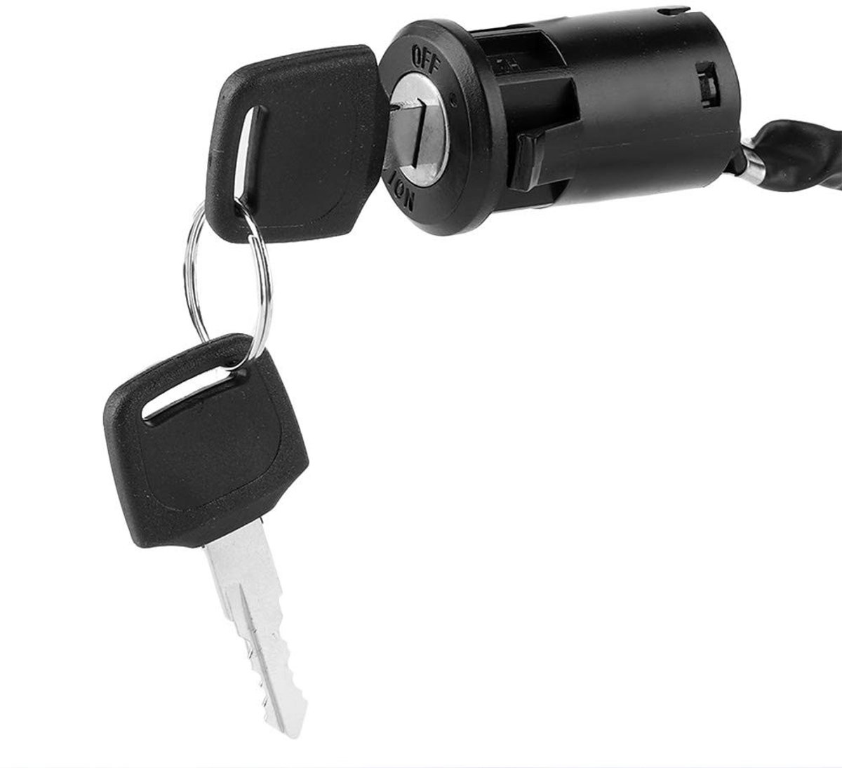 Allecto - Ignition Switch - Twee-Draads - Inclusief Sleutels