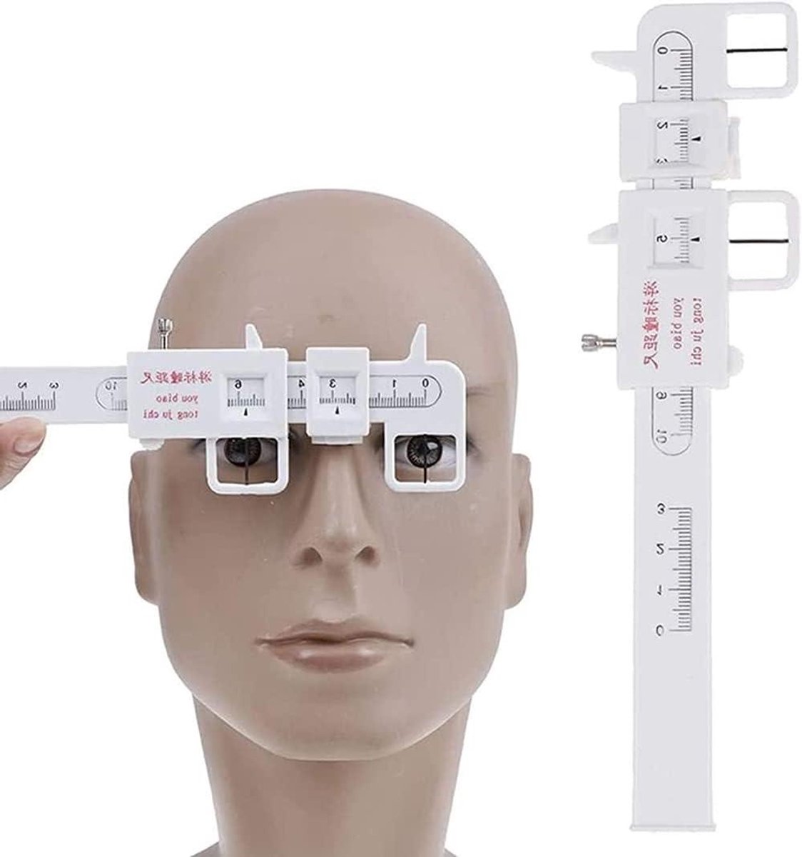 Measure Optical Vernier PD Ruler Pupil Distance Meter,Plastic Pupil Distance Meter,Pupillary Distance Ruler, Glass Accessories Equipment